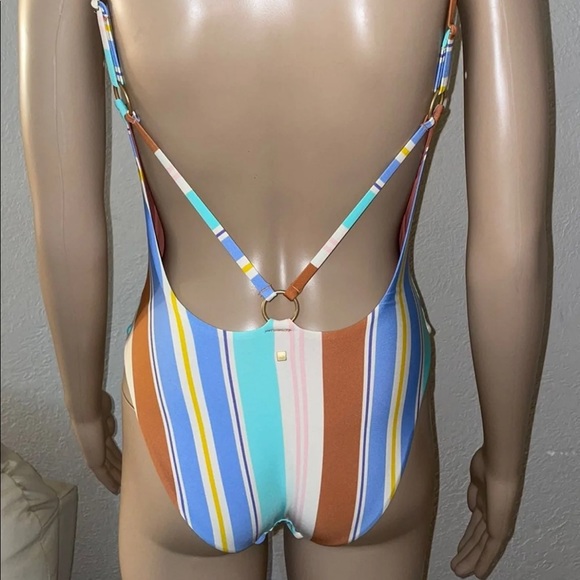 Dolce Vita Strappy Ringed 1pc Swimsuit 
Size XS - Picture 3 of 5